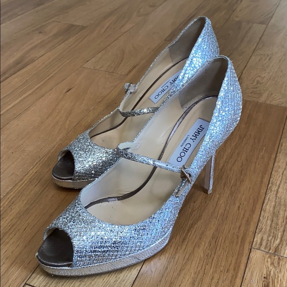 Jimmy Choo Shoes - Jimmy Choo glittery heels